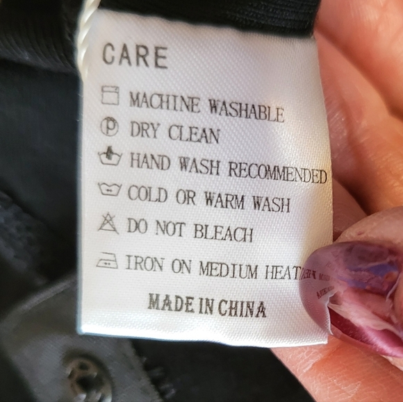 NWT MangoPop Large Elegant Black Long Sleeve Women's Bodysuit - Picture 6 of 14